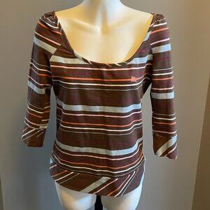 Burberry Blue Label striped Long Sleeve